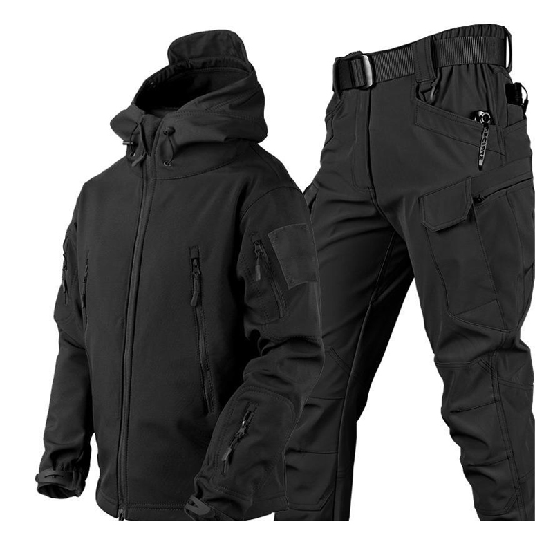 Men'S Formal Wear Rental - 男性用の防水パッド入りスポーツスーツ,スキートラックスーツ,サメの皮のコート,暖かいウインドブレーカー,冬
