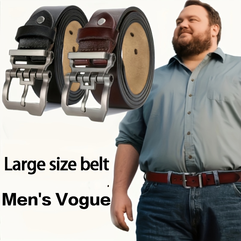 110-165cmのプラスサイズメンズ本革ベルト、調節可能な - Men Formal Wear With Jeans のレビューと価格