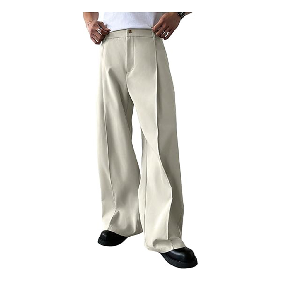 メンズ無地ストレートレッグスーツパンツ フォーマルビジネスデ - Men'S Formal Wear Rental のレビューと価格