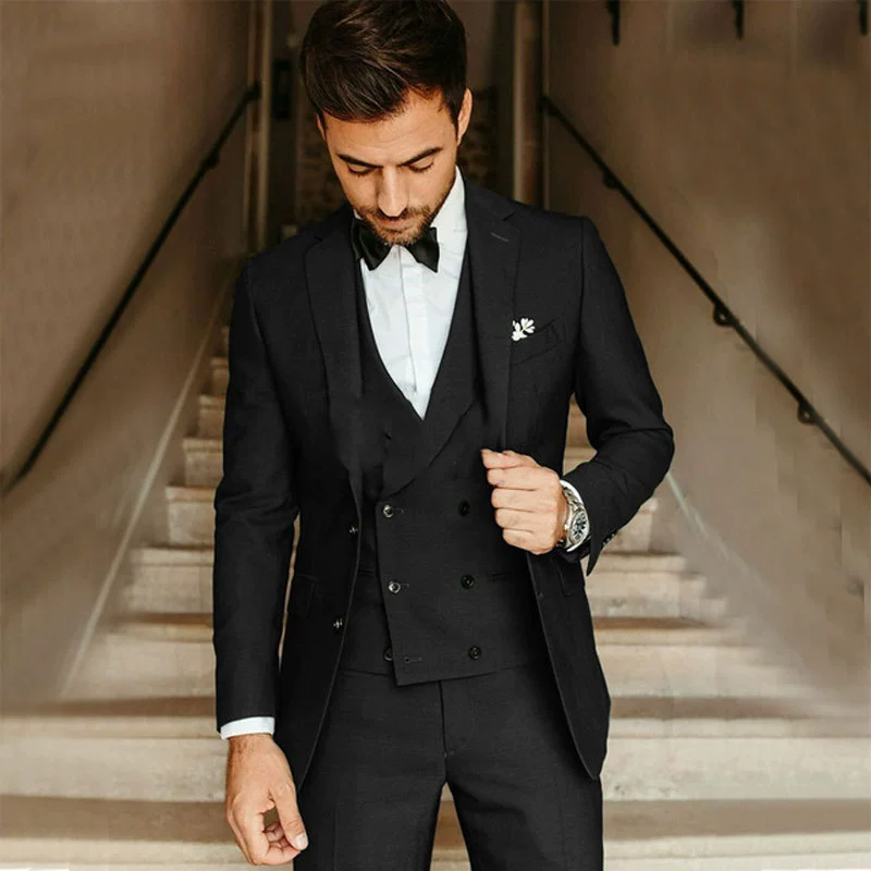 メンズスリムフィット3ピーススーツ高級フォーマルウェア、結婚 - High End Men'S Formal Wear のレビューと価格