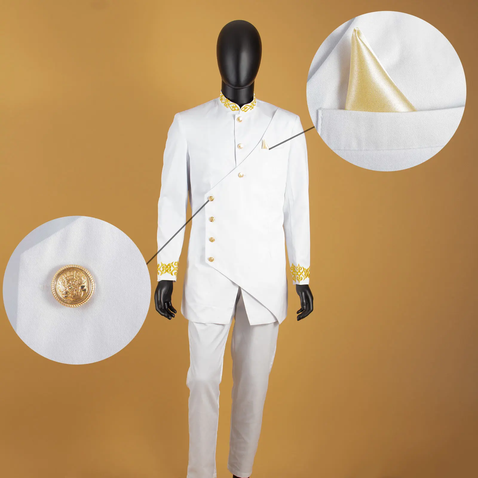 メンズスーツ,スリム,刺embroidery,長袖,ダブルブ - Men'S Formal Wear Rental のレビューと価格