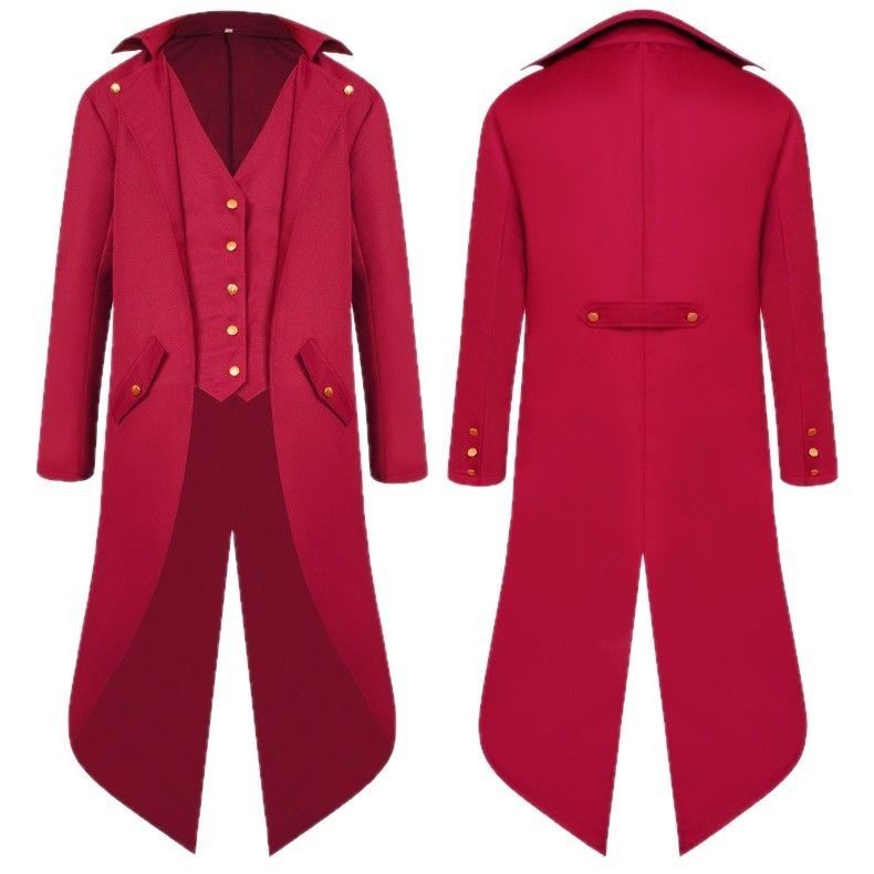 レディースヴィンテージ防シワ長袖テールコートとフルレングスパ - Historical Men'S Formal Wear のレビューと価格